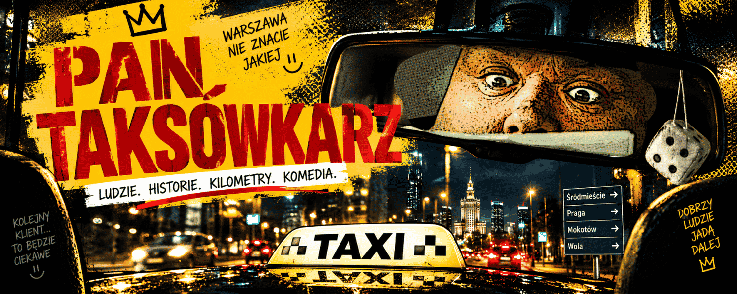 Pan Taksówkarz Banner
